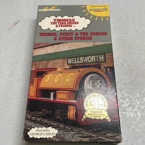 Vintage Thomas The Tank Engine & Friends Thomas Percy & The Dragon VHS 1993 Vide